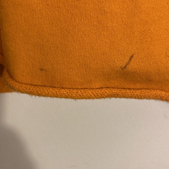 Lauren Daigle orange/yellow RISE UP concert revival sweatshirt Large cropped - Picture 6 of 8